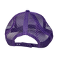 Panthers Purple in Gold Cursive Foam Trucker Hat
