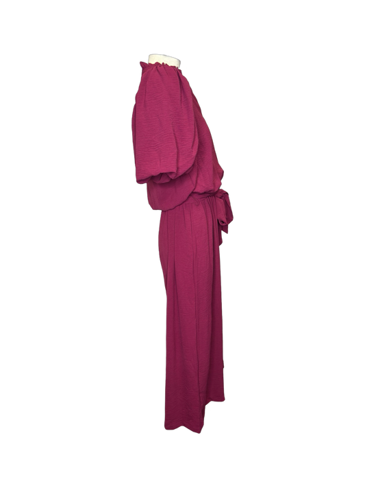 Annalise Jumpsuit Berry