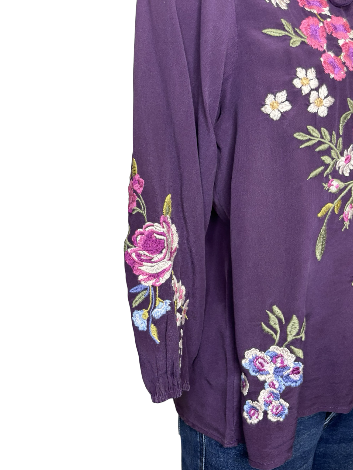 Georgiana Field Blouse Plum