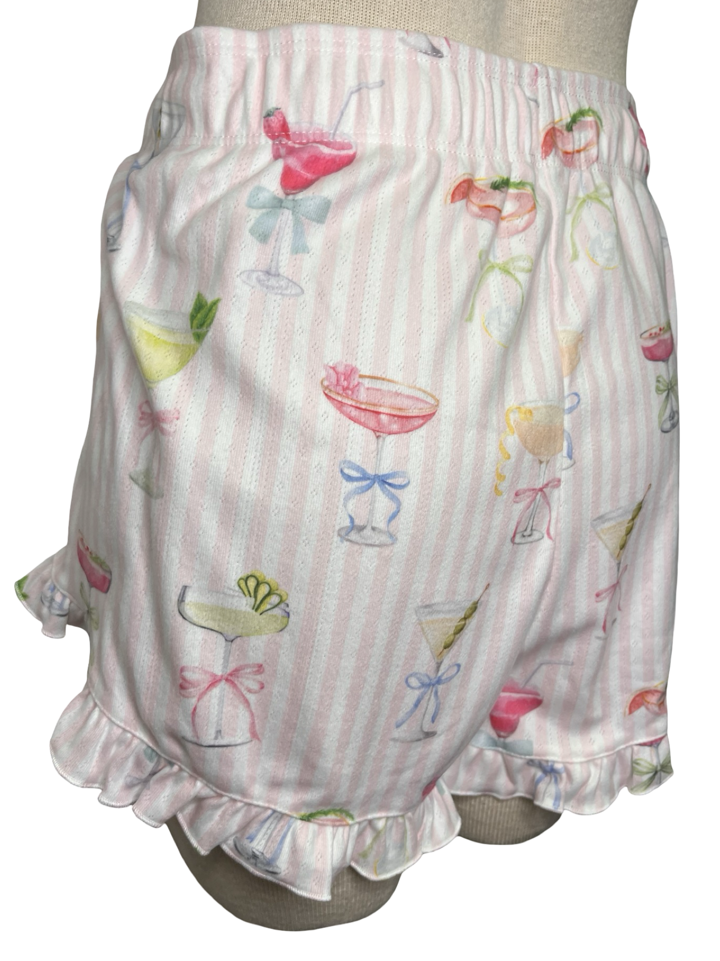 Pretty Punch Cocktail Print Shorts