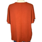 Rust V Neck Top