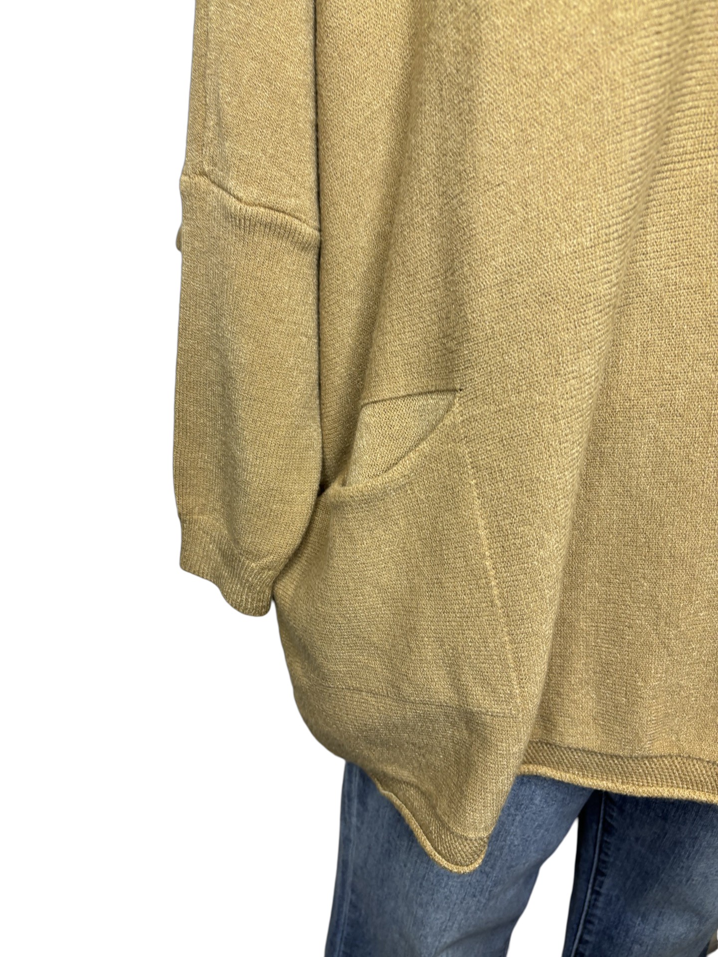 Leonie Oversize V Neck Sweater Caramel