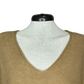 Leonie Oversize V Neck Sweater Caramel