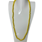 Yellow Crystal Long Necklace