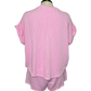 Knit Short Big Pockets Baby Pink