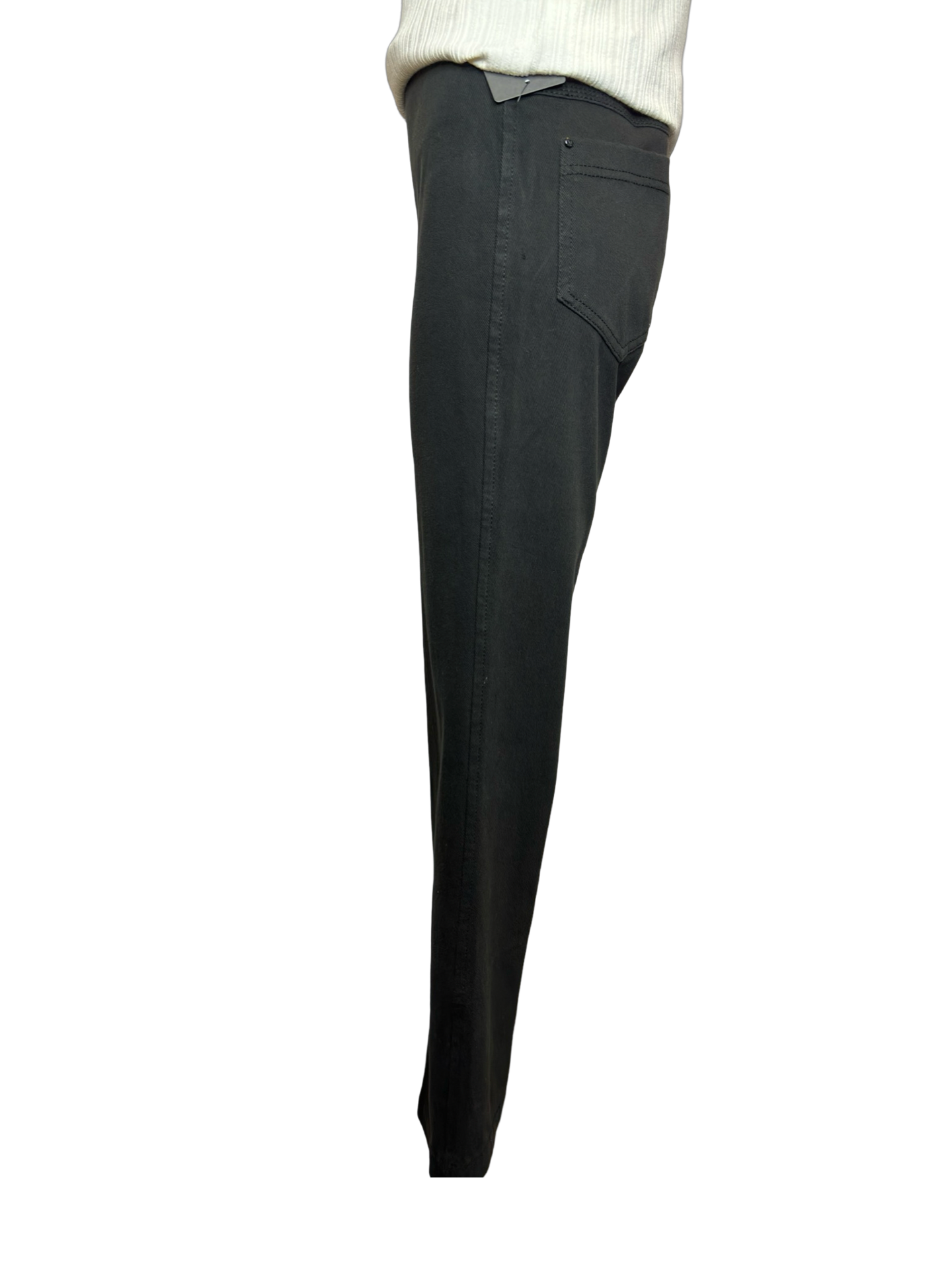 Ankle Denim Baby Bootcut Black