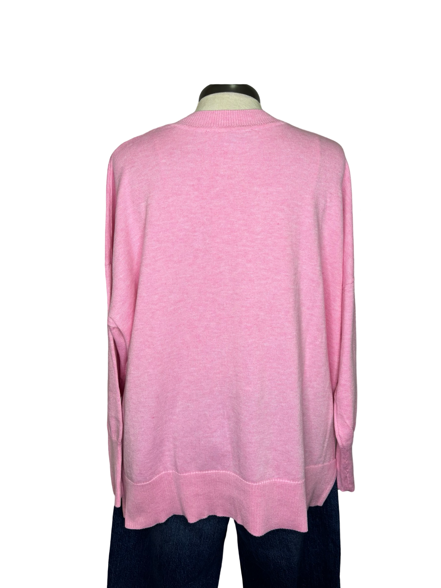 Holiday Sparkle Sweater One Size Pink
