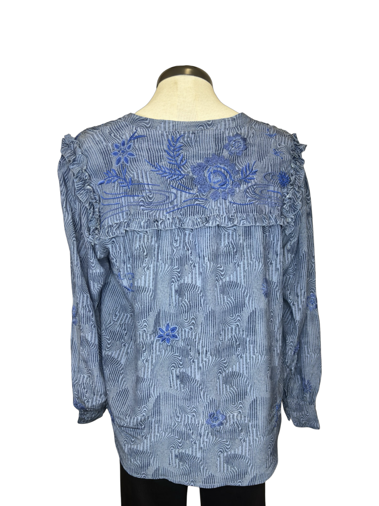 Jazmine Ruffle Yoke Blouse