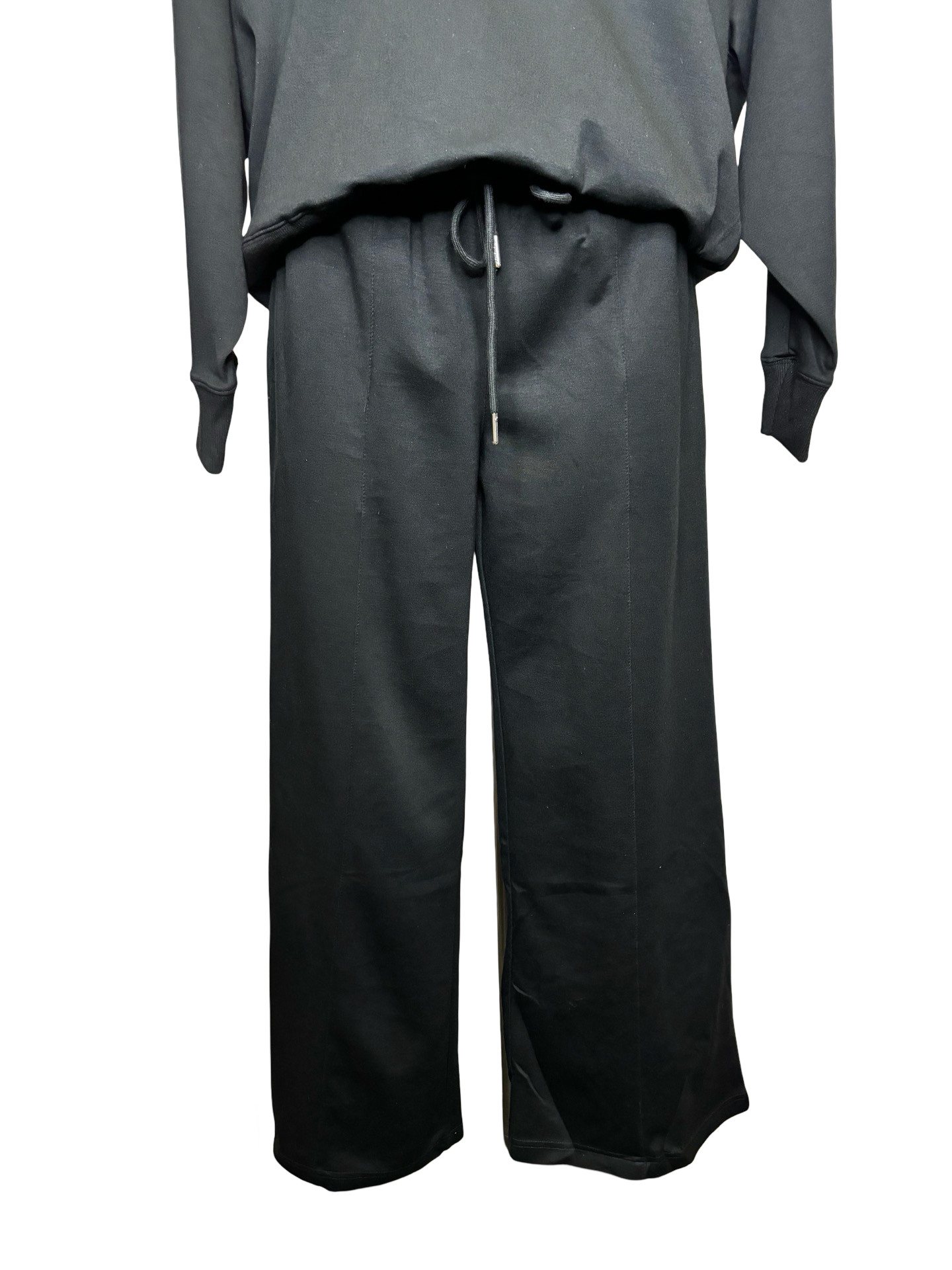 Soft Knit Drawstring Pant Black