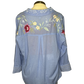 Darcey Pop Over Shirt Blue