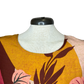 Floral Border Challis Top
