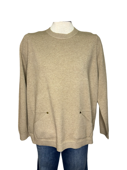 Pocket Sweater Fawn