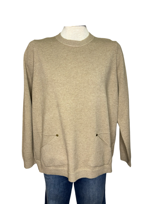 Pocket Sweater Fawn