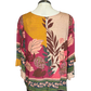 Floral Border Challis Top