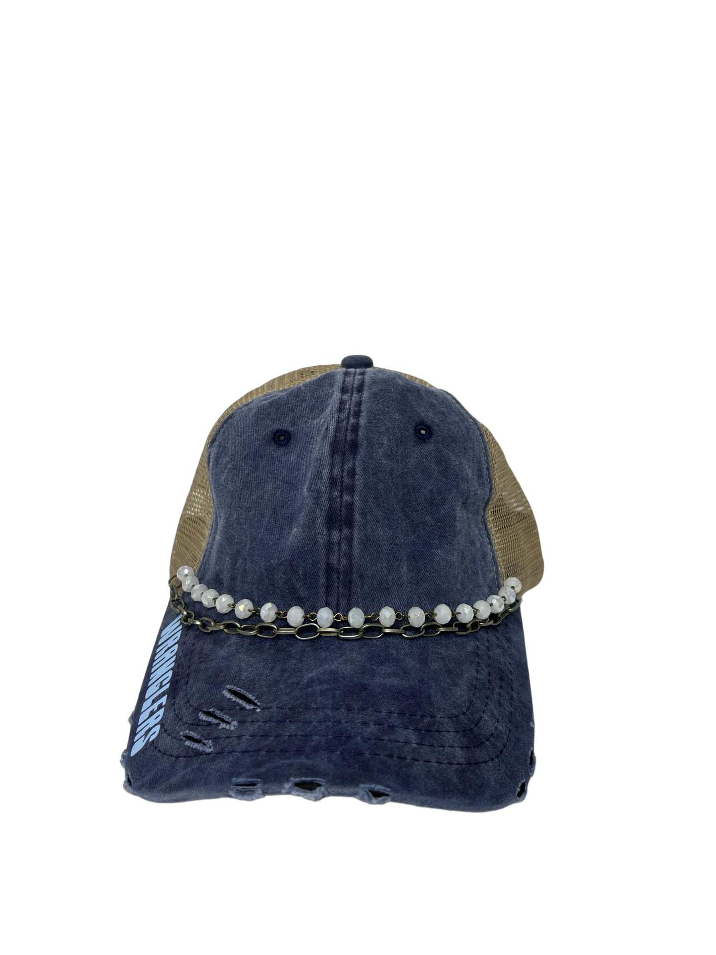 Wranglers Side Bill Distressed  Cap