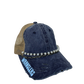 Wranglers Side Bill Distressed  Cap