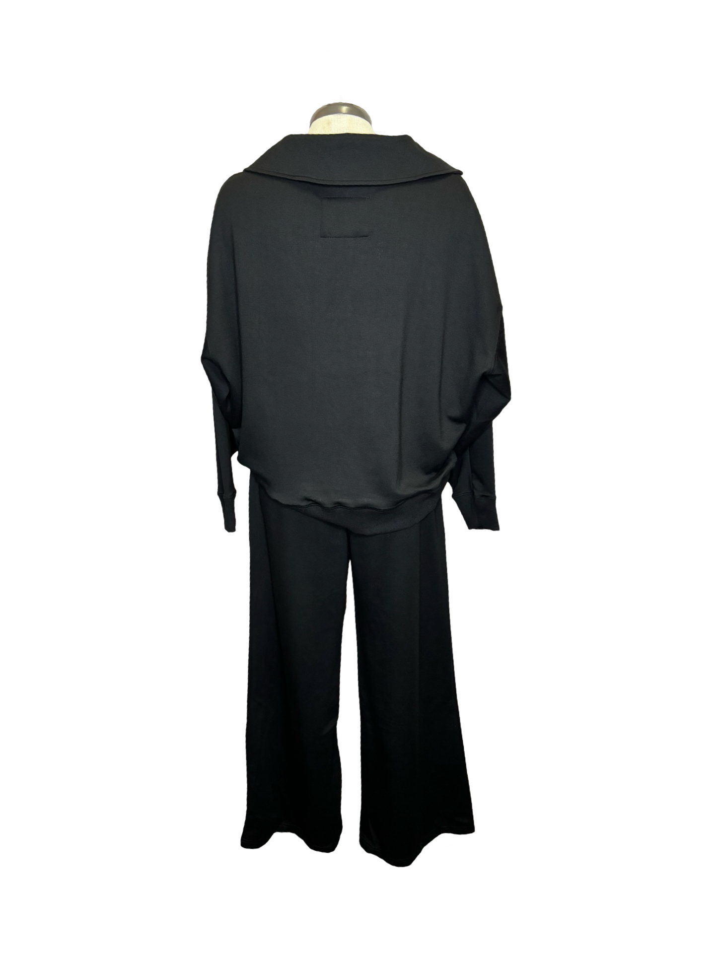 Soft Knit Drawstring Pant Black