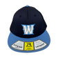 Wrangler Puff W Navy/Lt Blue Hat