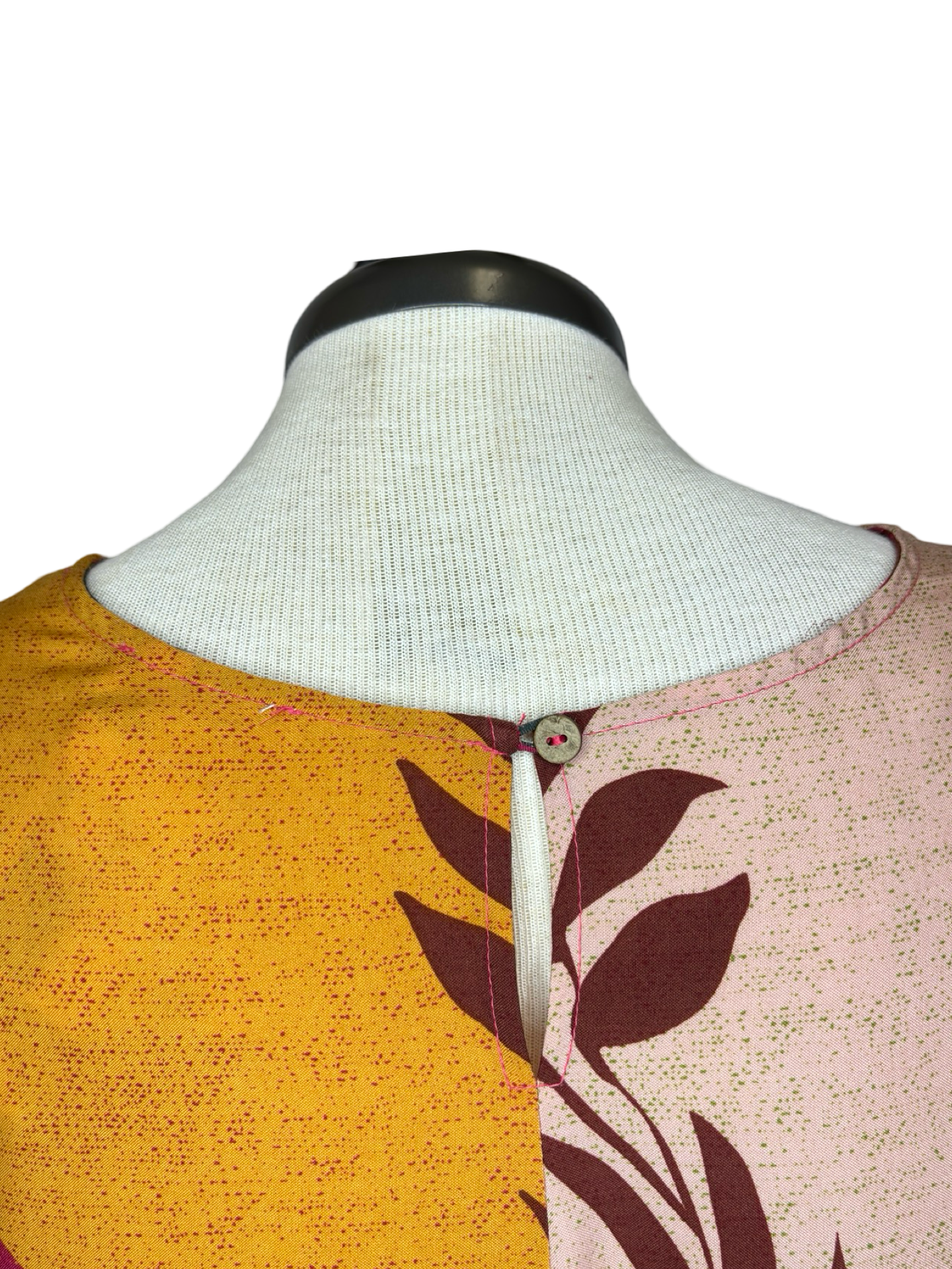 Floral Border Challis Top