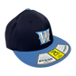 Wrangler Puff W Navy/Lt Blue Hat
