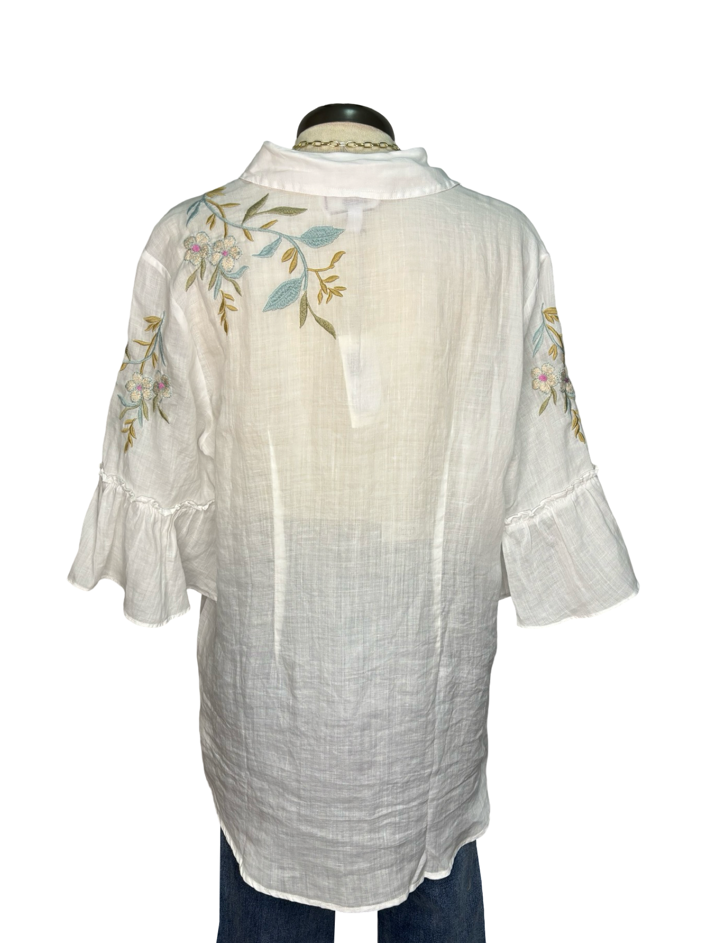 Darcey Ruffle Sleeve Tunic