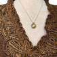 Smocked V Neck Jacquard Top Brown