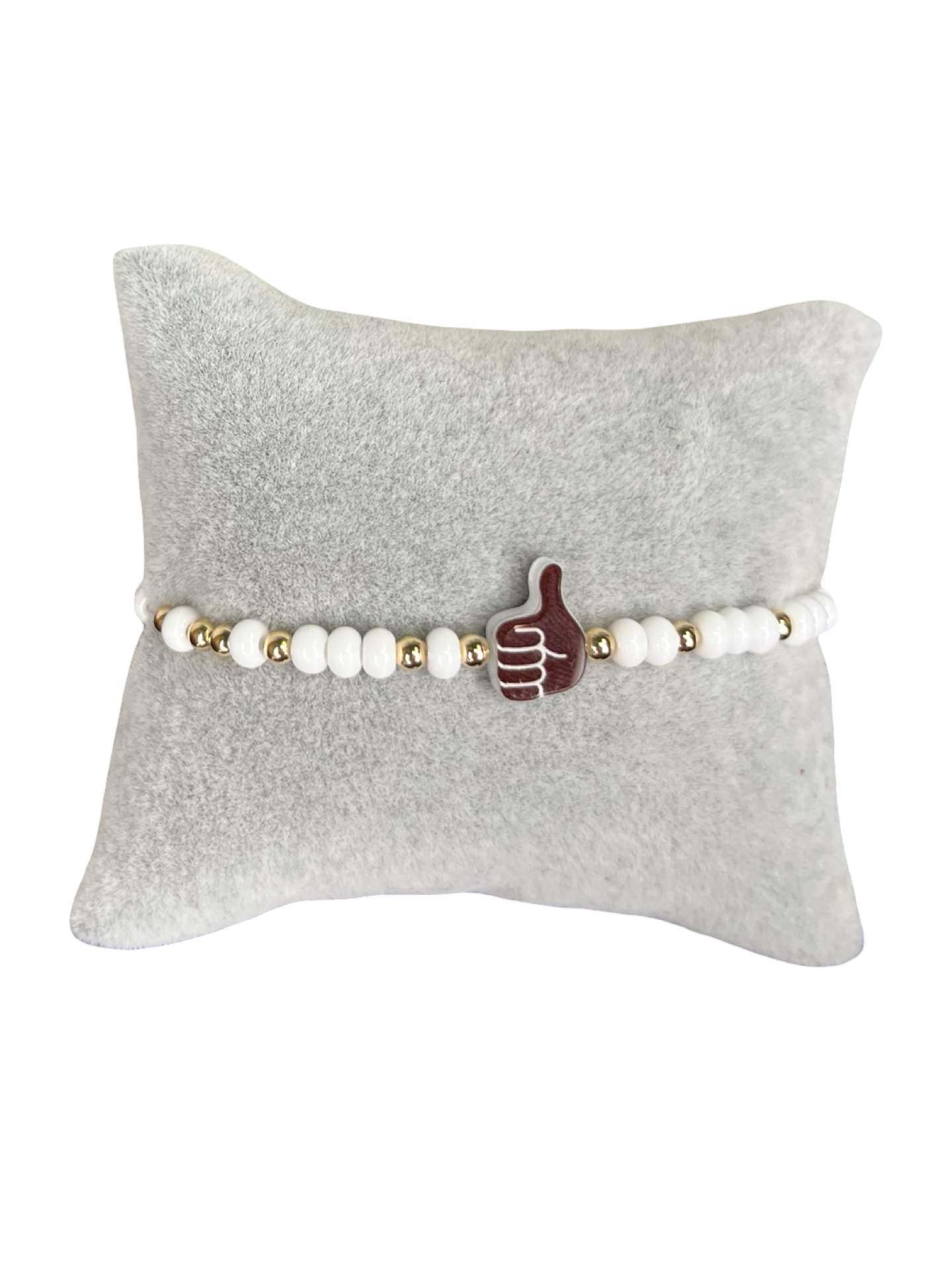BB Gameday Hand Sign Bracelet Thumbs Up Sprinkle