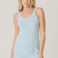 Sweet Stripes Morning Blue Tank Top