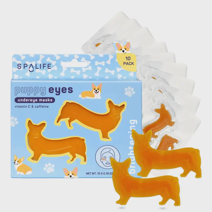 Puppy Eyes Corgi Shaped Brightening Eye Patches 10 ct