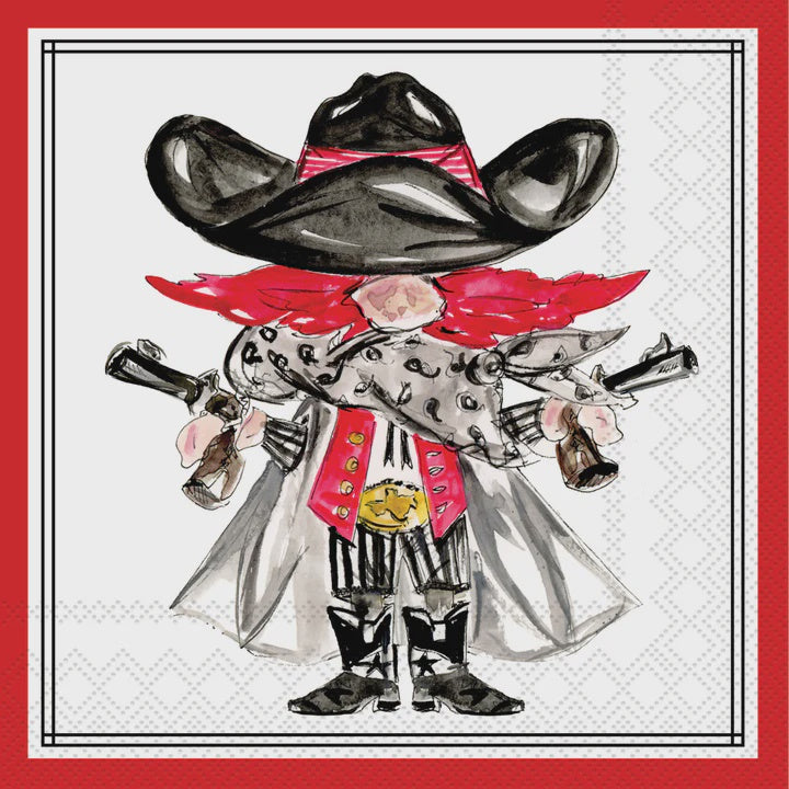 Red Raider Hometown Pride Cocketail Napkin