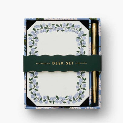 Hydrangea Note Writing Set