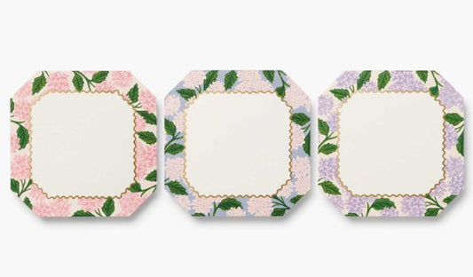 Pink Hydrangea Mini Notepad Trio