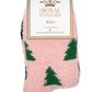 Kid's Christmas Tree Snuggle Socks L/XL (2-5)