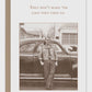 True Classic Birthday Greeting Card