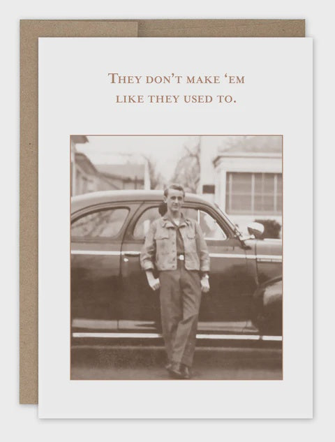 True Classic Birthday Greeting Card