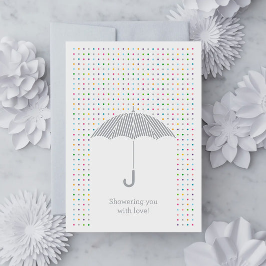 Showering You with Love Greeting Card