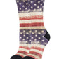 Born on the 4th Women's  Crew Sock