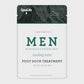 Men's Cooling Mint Moisturizing Foot Sock Treatment