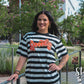 Spooky On Stripes Halloween Tee