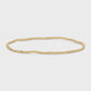 Gold Beaded Bracelet 2mm