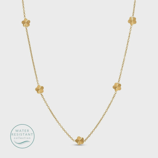 Delicate Fleurs Water Resistant Necklace
