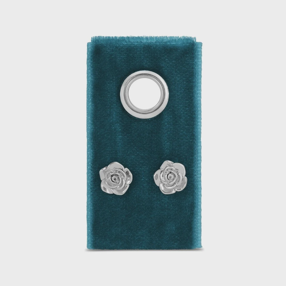 Rose Studs Silver