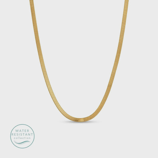 Snake Chain Water Resistant Necklace