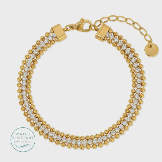 Triple Layer Delicate Water Resistant Bracelet