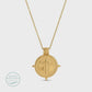 Vintage Vibe Cross Pendant Water Resistant Necklace