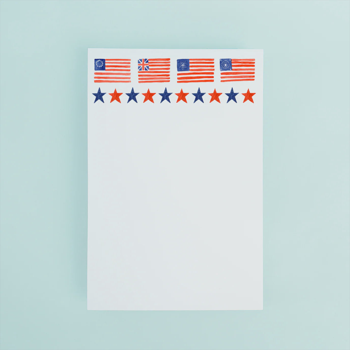 Vintage American Flag Notepad