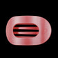 Calming Coral Large Flat Round Hair Clip