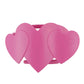 Pink Heart to Heart Large Hair Clip