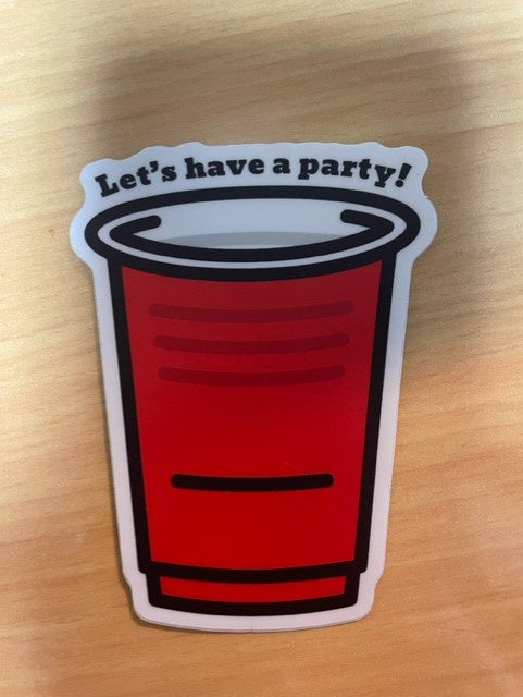 Red Solo Cup Sticker