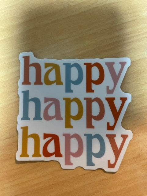 Happy Happy Happy Sticker